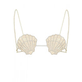 Romantic Lace Seashell Bikini Top