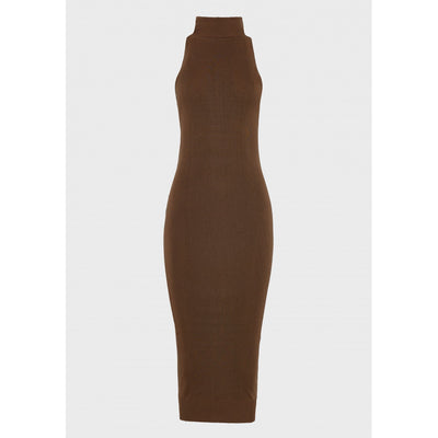 No.26 Brown Midi Dress