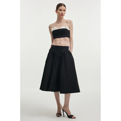 Hibiscus Top Black