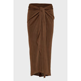 No.26 Brown Knitted Sarong