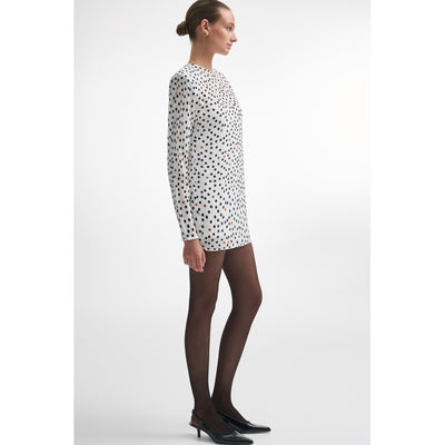 Dot Com Polka Mini Dress