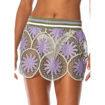 Golden Sun Bow Skirt