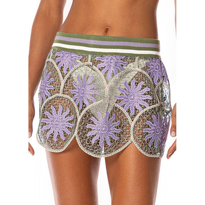 Golden Sun Bow Skirt