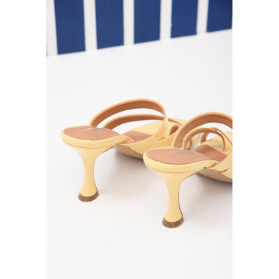 Voyage Butter Yellow Heels