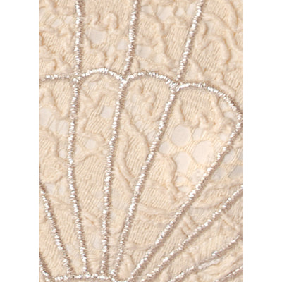 Romantic Lace Seashell Bikini Top