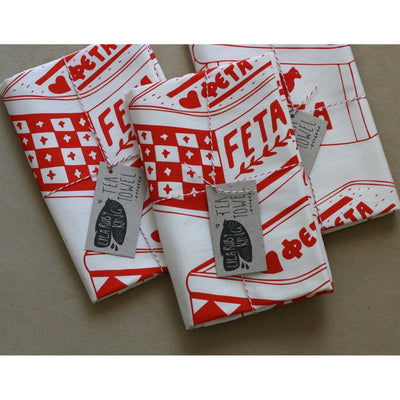 Love Feta Tea Towel