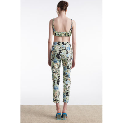 Alice Trousers Floral Blue