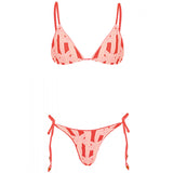 Flame Coral Everly Bikini