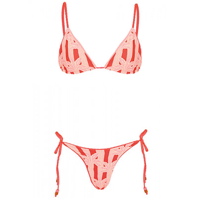 Flame Coral Everly Bikini