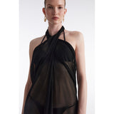 No.26 Black Knitted Sarong