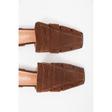 Crab Brown Mules