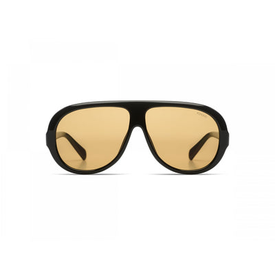 Tate Black Amber Sunglasses