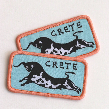 Cretan Bull Sew On Patch