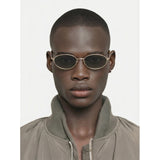 Tyla White Gold Sunglasses