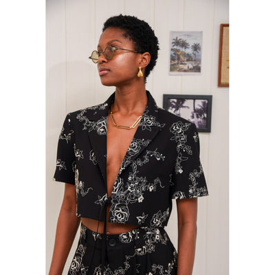 Mi Luv Yuh Crop Blazer