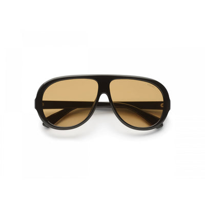 Tate Black Amber Sunglasses