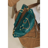 Strong Enough Forest Green Waist Bag