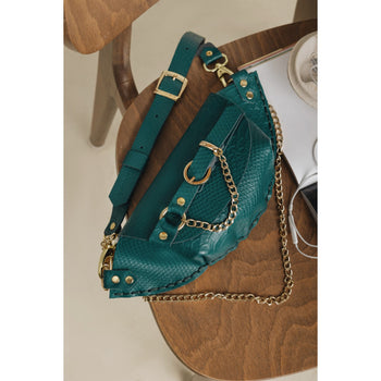 Strong Enough Forest Green Waist Bag