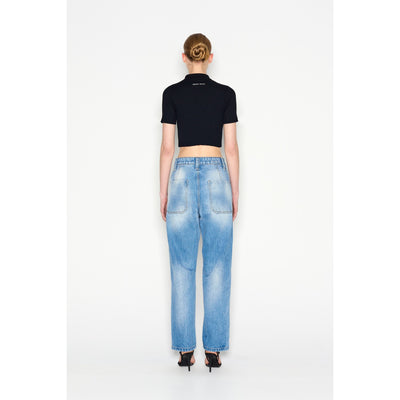 Daylight Black Knitted Top