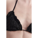 Black Pearl Black Triangle Bikini