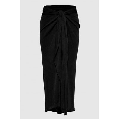 No.26 Black Knitted Sarong