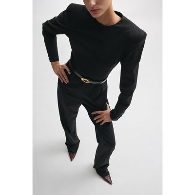 Night Shift Black Jumpsuit