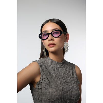 Ana Black Fig Sunglasses