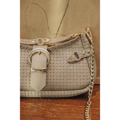 Kiss Of Life Stone Beige Shoulder Bag