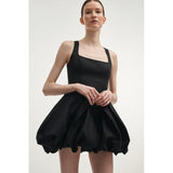 Hibiscus Bubble Mini Dress