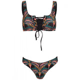 Midnight Black Dazzle Bikini