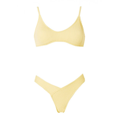 Astrid Butter Curly Bikini