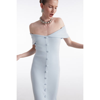 Fine Line Ciel Knitted Midi Dress