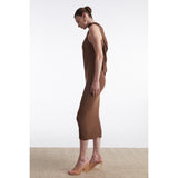 No.26 Brown Midi Dress