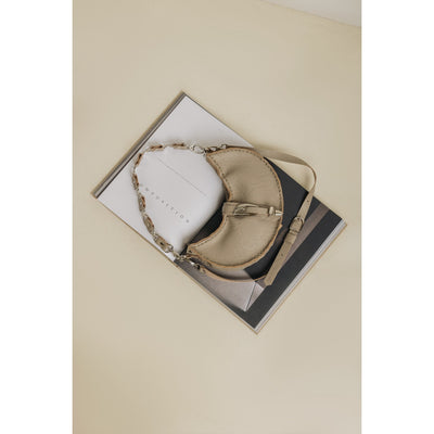 More Than This Stone Beige Shoulder Bag