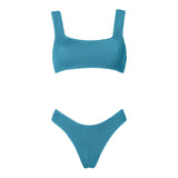 August Metallic Azure Bikini