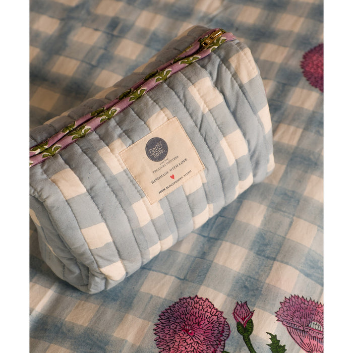 Light Blue Travel Case