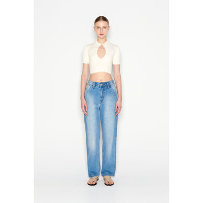 Daylight Ecru Knitted Top