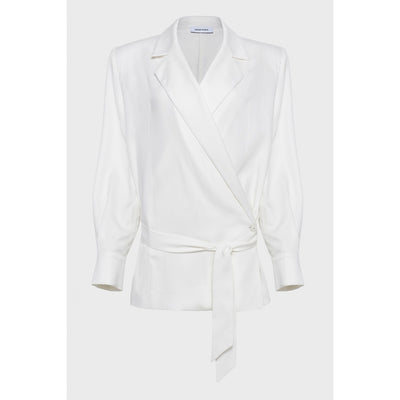 Leticia White Blazer Dress