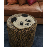 Panda Head Rug