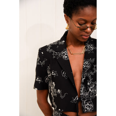 Mi Luv Yuh Crop Blazer