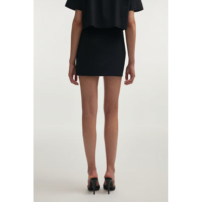 Still Life Black Mini Skirt