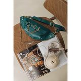 Strong Enough Forest Green Waist Bag