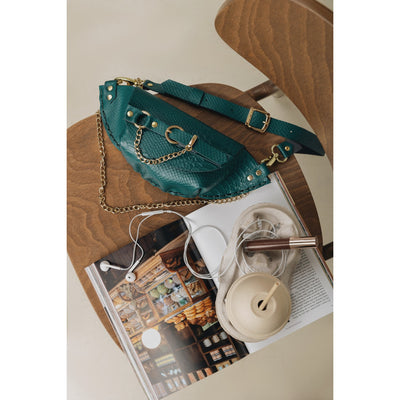 Strong Enough Forest Green Waist Bag