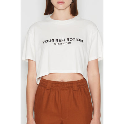 Perfect Reflection Crop T-Shirt