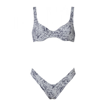 Irini Floral Denim Bikini