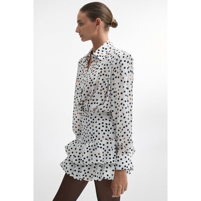 Dot Com Polka Skirt