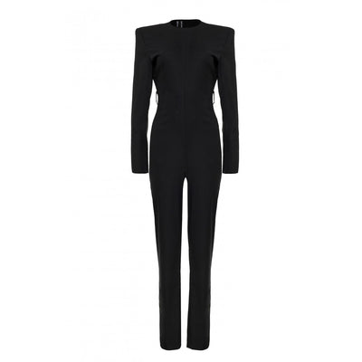 Night Shift Black Jumpsuit