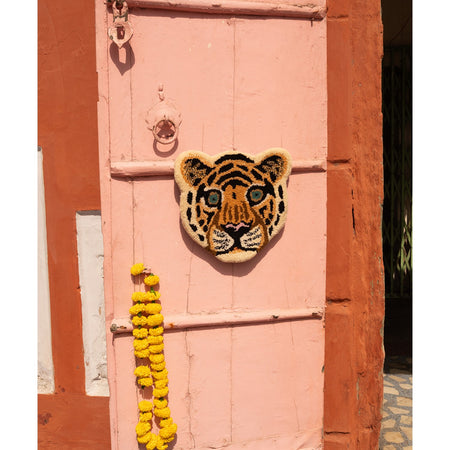 Tiger Head Rug