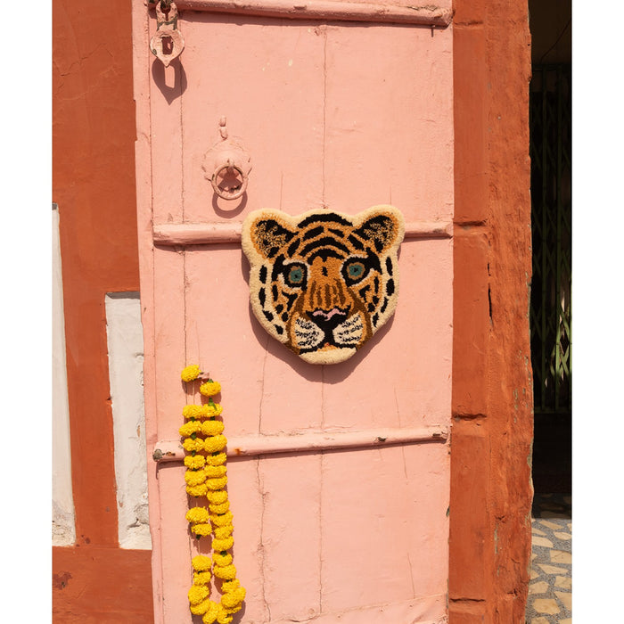 Tiger Head Rug