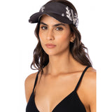 Midnight Palm Sunny Visor